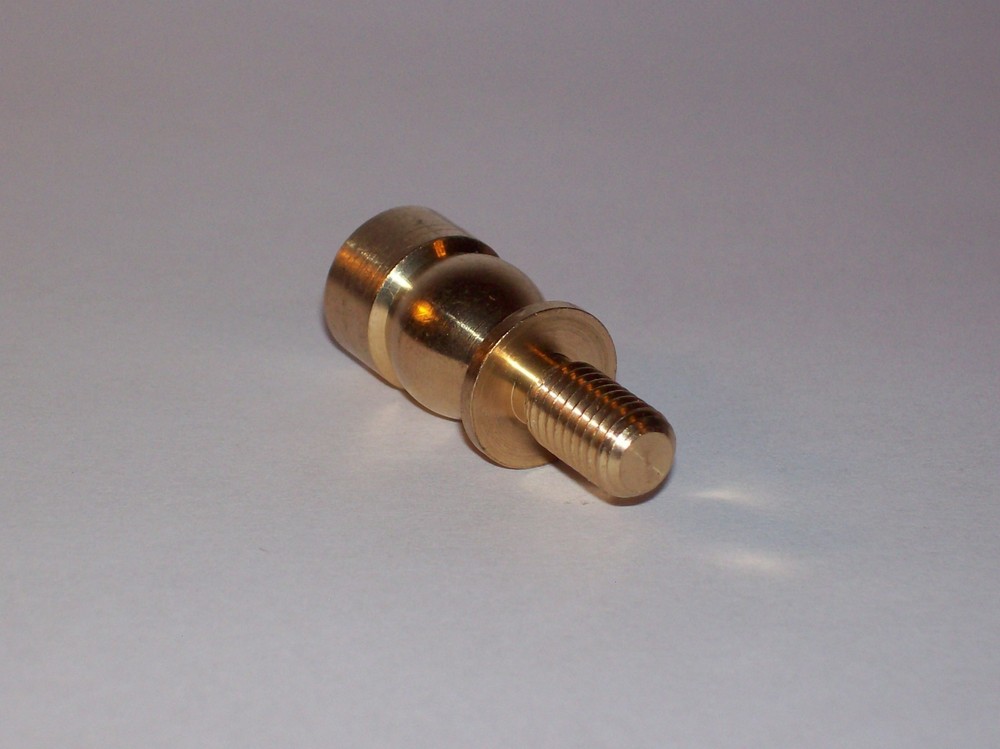 3/4" SOLID BRASS SHADE RISER LAMP PART NEW 55046J