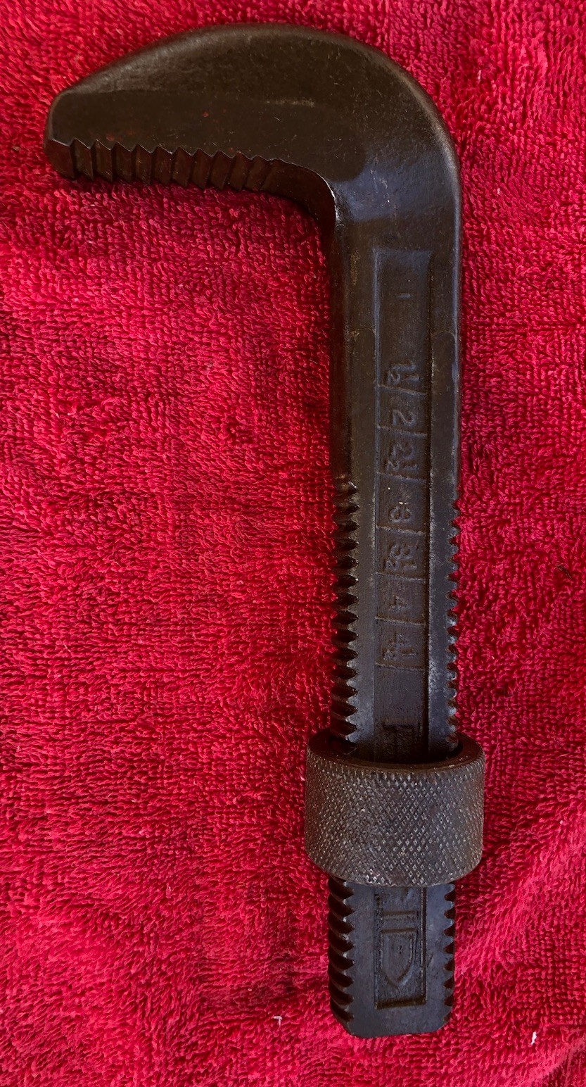 Ridgid Replacement Oil Hardened Jaw Hook & Nut For A Ridgid 36 Inch Pipe Wrench