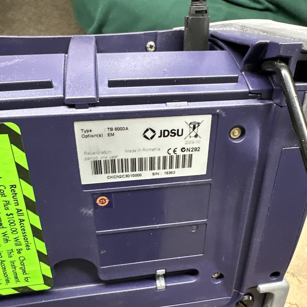 JDSU T-BERD 6000A Compact Network Test Platform