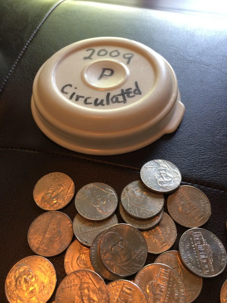 2009 P & D JEFFERSON NICKEL SET CIRCULATED *please read description*