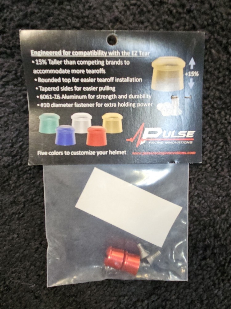 Pulse Tearoff Post Kit Red