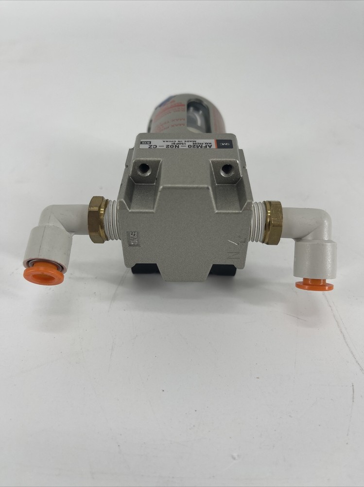 SMC AFM20-N02-CZ Mist Separator Broken Drain Plug