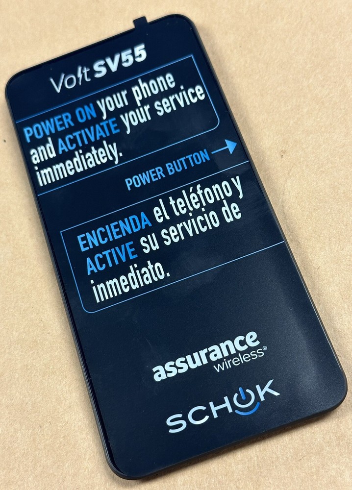 Schok Volt SV55 LCD Digitizer Assembly Original OEM Replace Replacement Screen