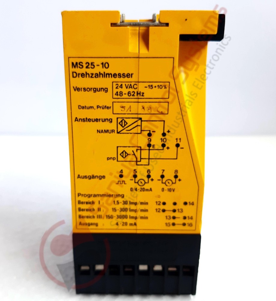 TURCK MS 25-10 MULTI SAFE TACHOMETER