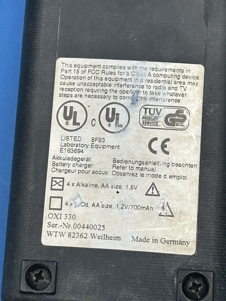 WTW OXi 330 OXIMETER