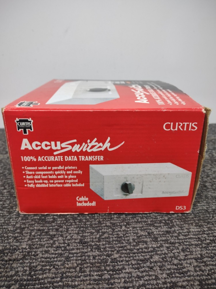 "NEW" CURTIS A-B DATA SWITCH DS-3