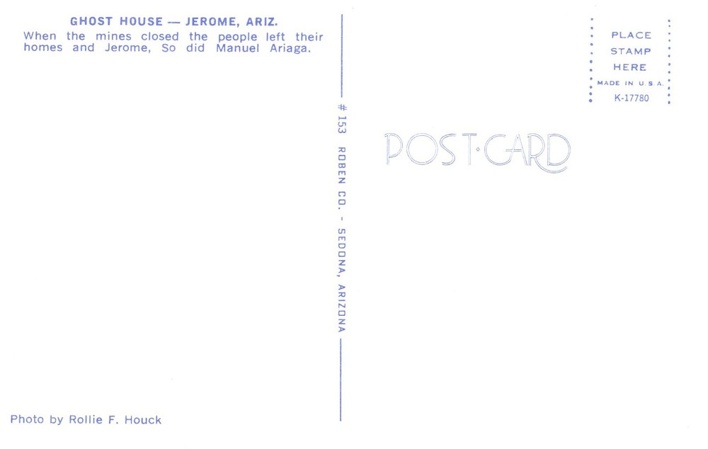 GHOST HOUSE, JEROME, AZ - PC4243