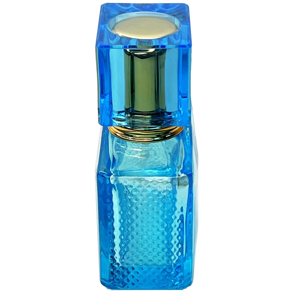 25ml 0.85oz colored glass empty perfume spray bottles refillable
