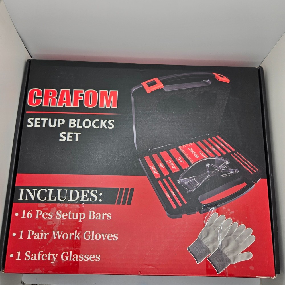 CRAFOM Setup Blocks Set 16pcs Wood Working Tool Kit NIB