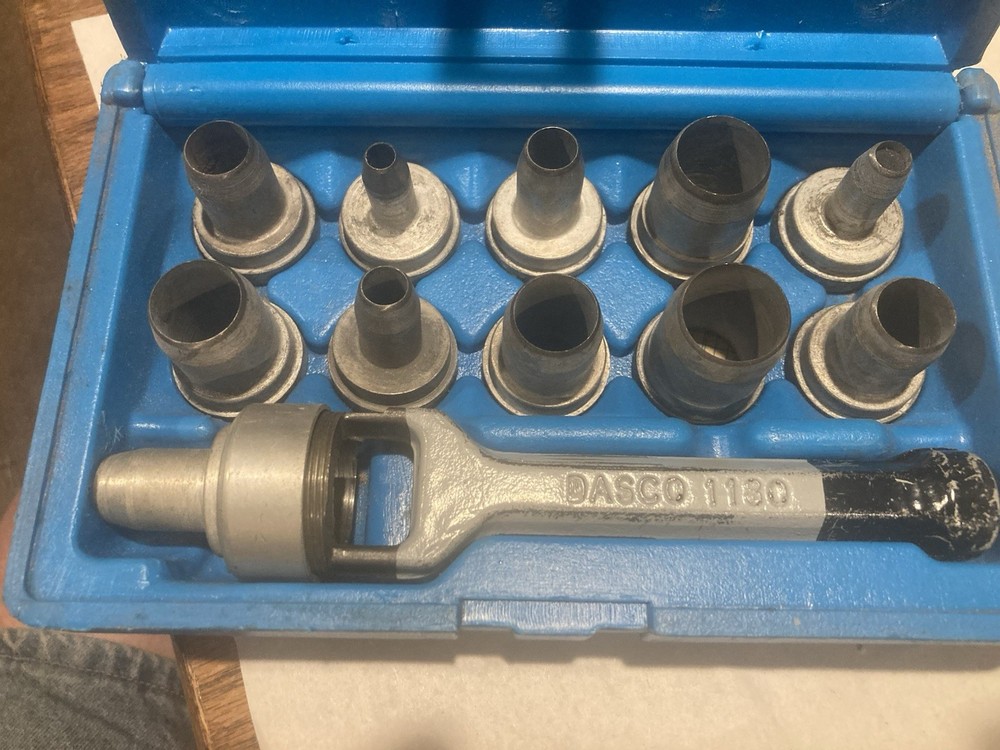 Dasco Punch Set # 1180 Pre Owned