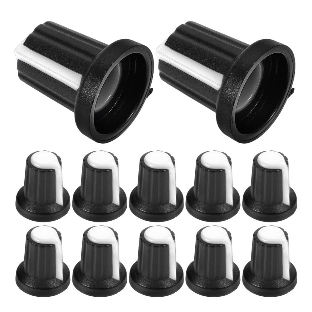 20 Pcs Speed Control Knob Replacement Part, Guitar Volume Knobs Potentiometer