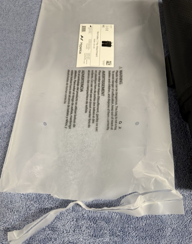 Hyperice Normatec Hip Attachment Massager Open Box Used Condition