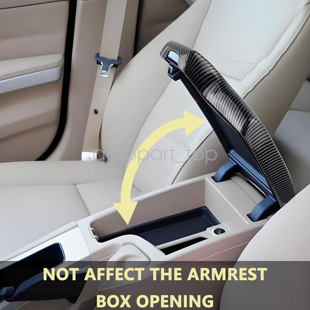 Center Console Lid Armrest Cover For 06 07-2012 BMW 3 Series E90 E91 E92 E93