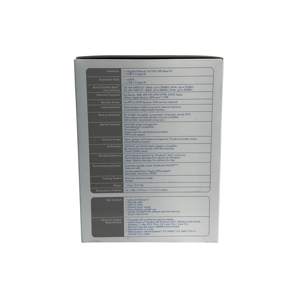 LaCie d2 Network 2 (2TB)