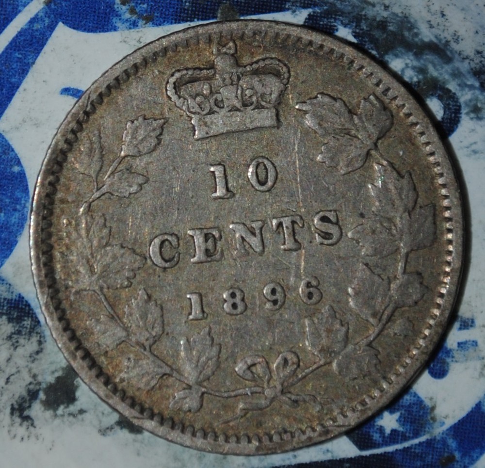 1896 Canada 10 Cents Obverse 5 {{{D187
