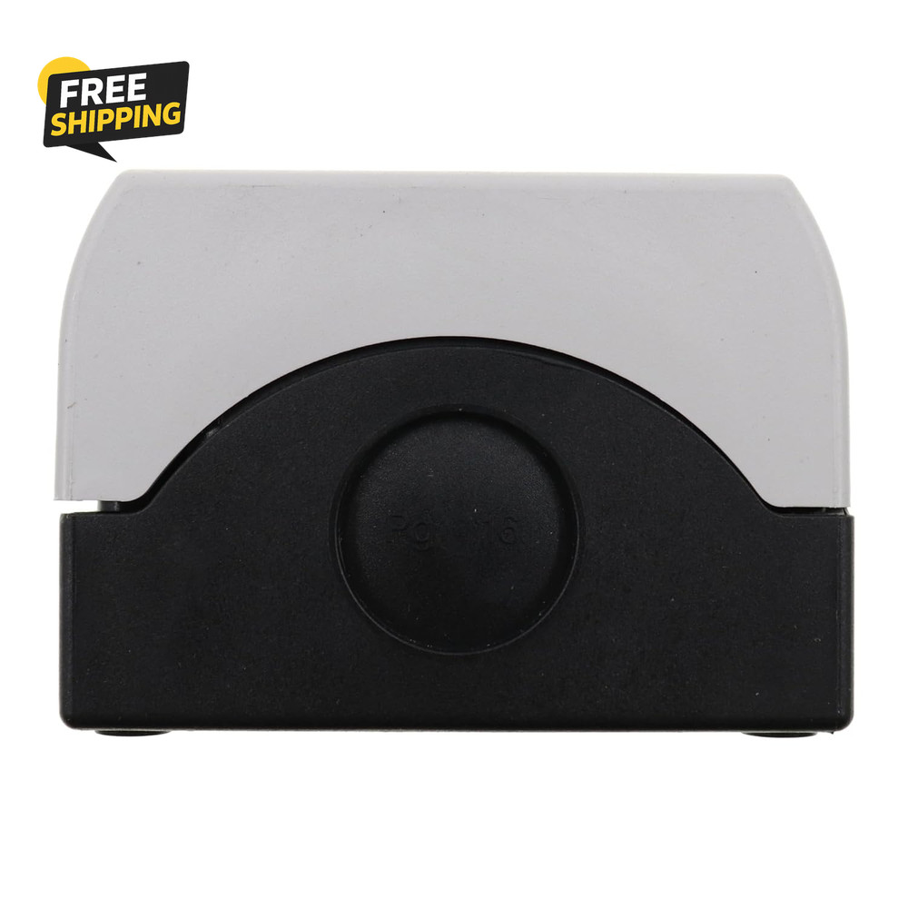M22-I1-PG Pushbutton Enclosure,2.83 in W,Polymer