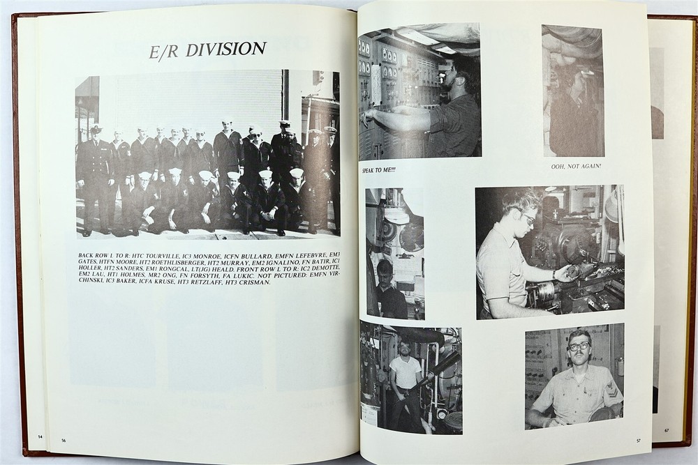 USS Davidson (FF-1045) 1982 1983 Westpac Deployment Cruise Book