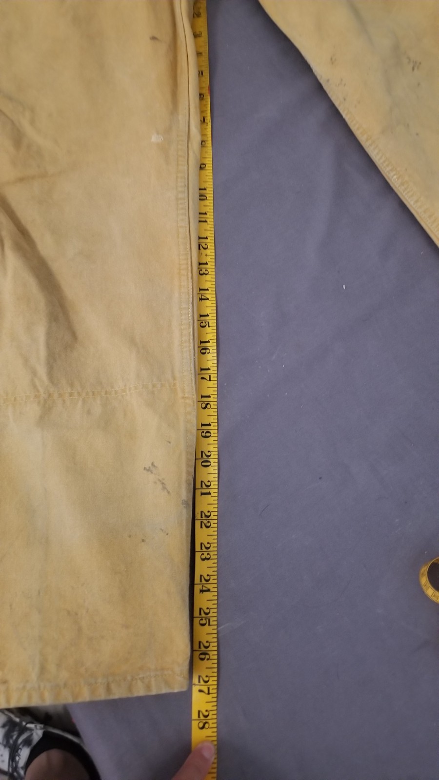 Vintage 50s 60s Drybak Canvas Hunting Pants Trousers Distressed 27