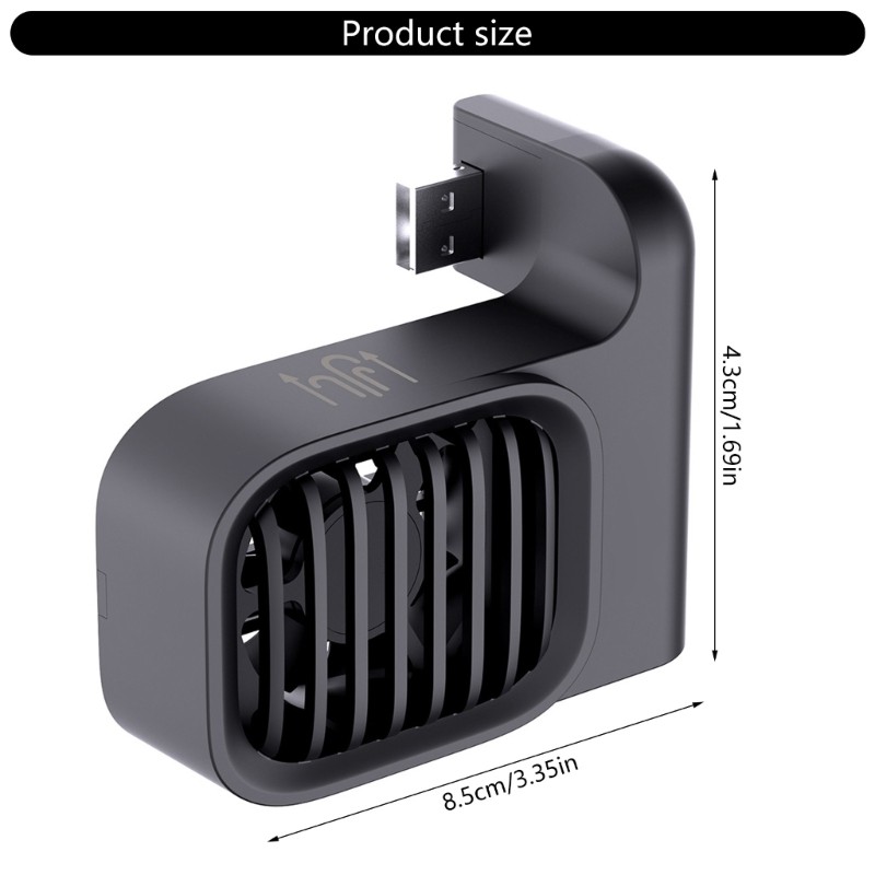 Gaming Accessory Cooling Fan For NS2 Dock 2 Adjustable Speeds Durability ABS