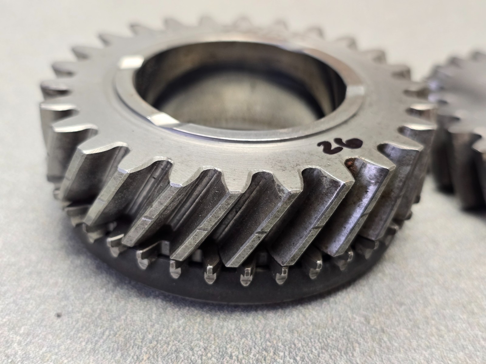 VERY NICE ORIGINAL PORSCHE 911 915 TRANSMISSION QQ 26:26 GEARSET #7855 NLA 74-86