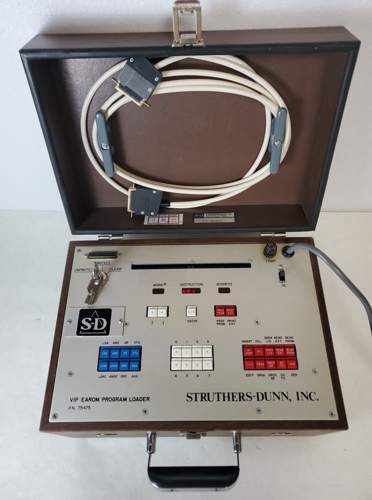 Vintage Struthers Dunn 75475 VIP EAROM Program Loader Memory Programmer - AS IS