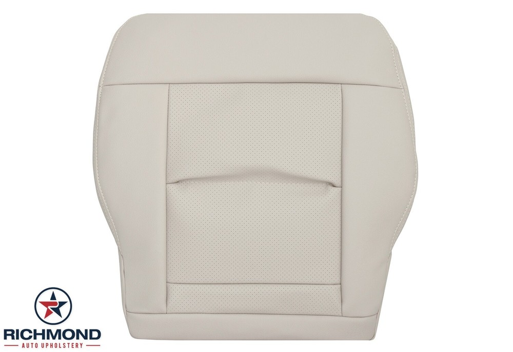 2015 2016 Benz E-Class - Driver Side Bottom Replacement Leather Seat Cover Tan