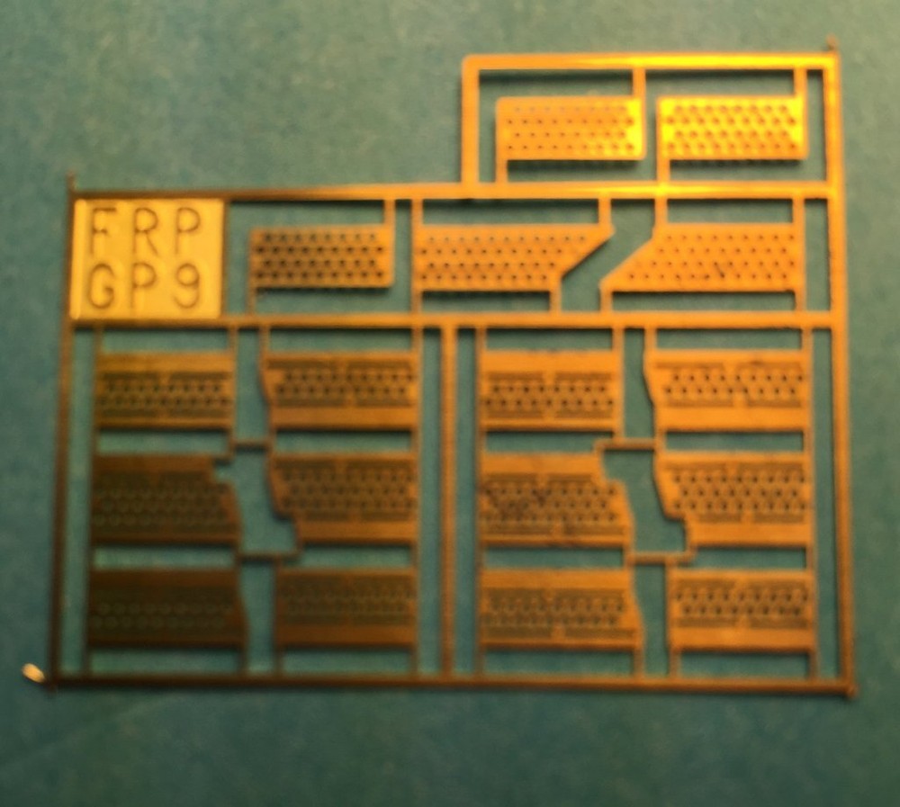 NEW A-Line Brass Diesel Steps : Assorted Shells - Front Range GP7/9 HO Scale