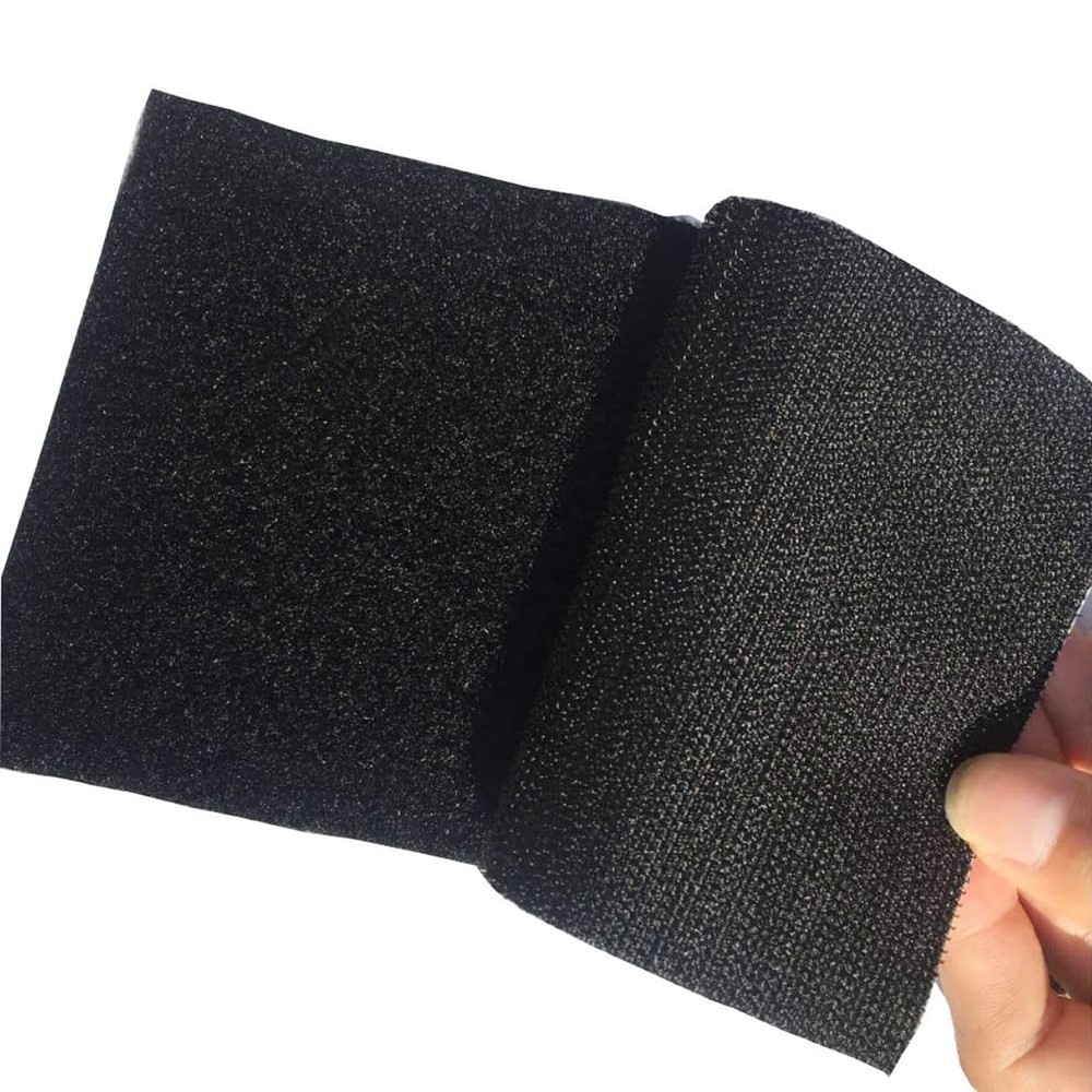 4-Pair 4x6 inch Upgrade Hook Loop Tape Double-Side Adhesive Strips Mounting S...