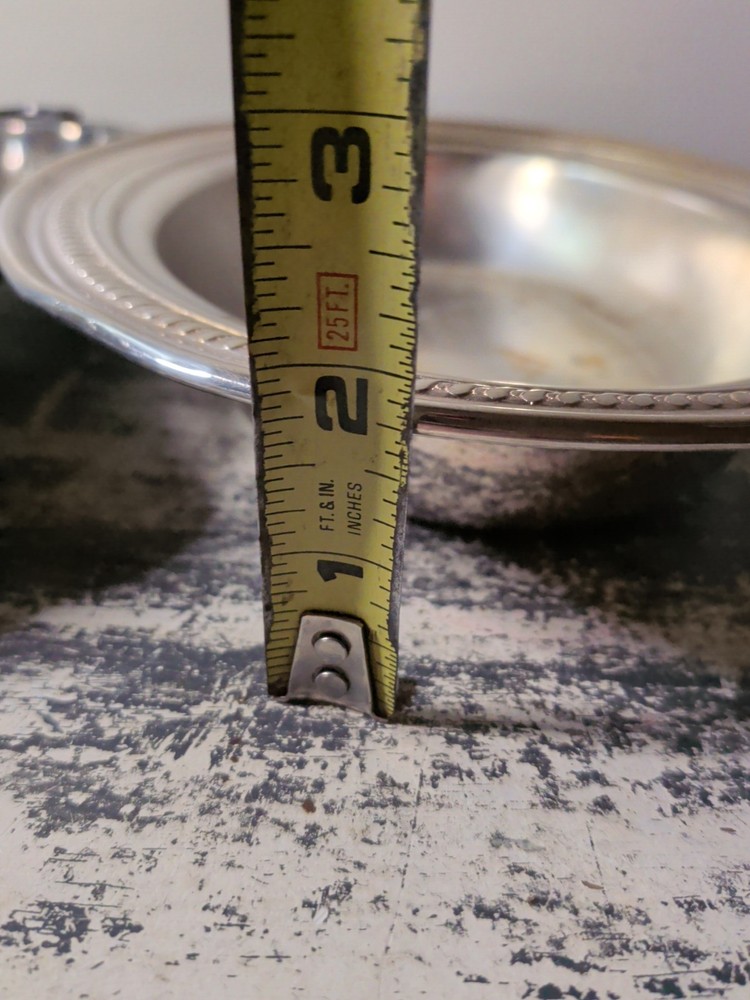 Vintage Silverplate Oval Shape Trays