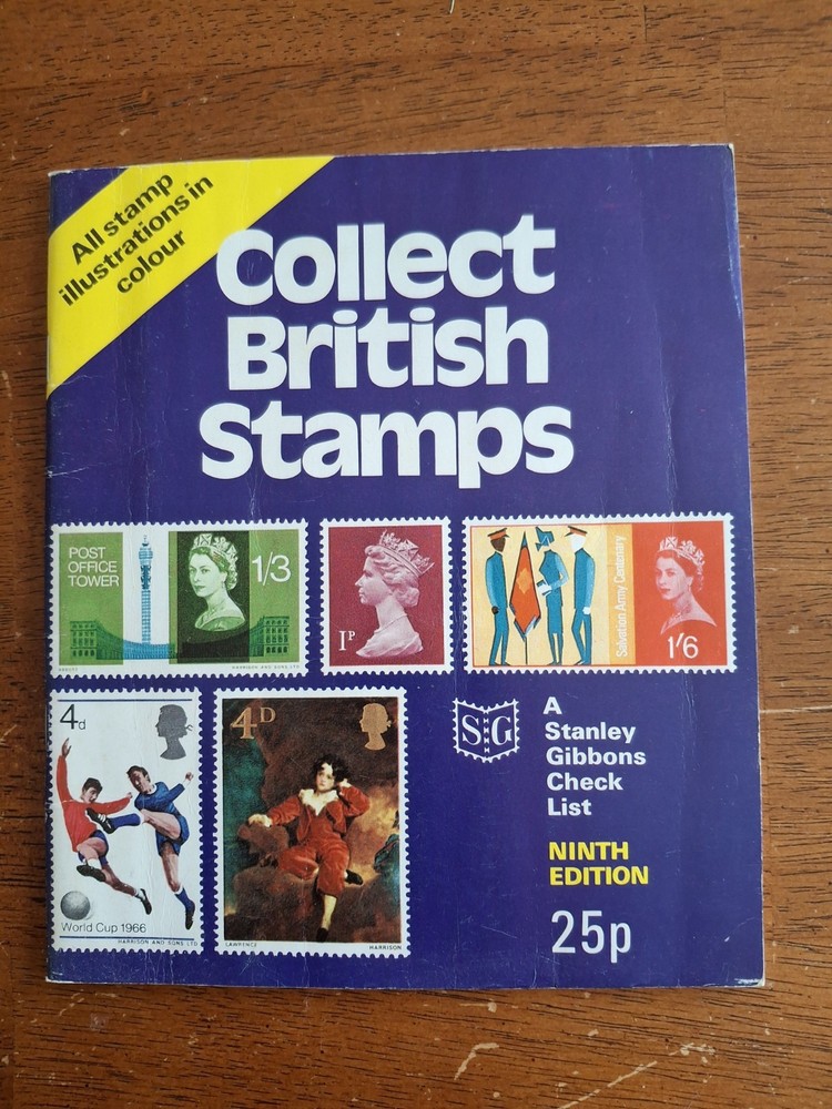 1971 Collect British Stamps By Stanley Gibbons  Colour Checklist
