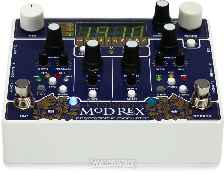 Electro-Harmonix Mod Rex Polyrhythmic Modulator Pedal