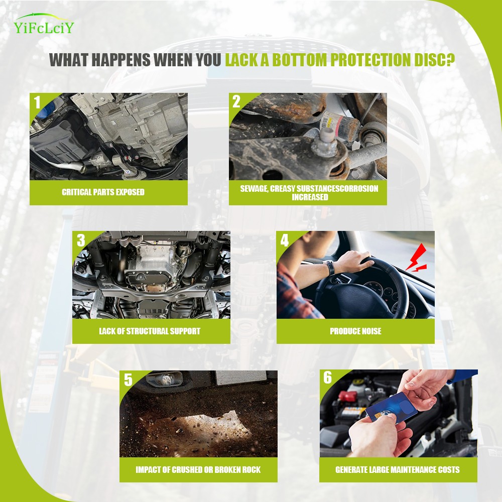 Steel Engine Splash Shield For Audi Q5 2009-2017 Under Engine Cover Guard