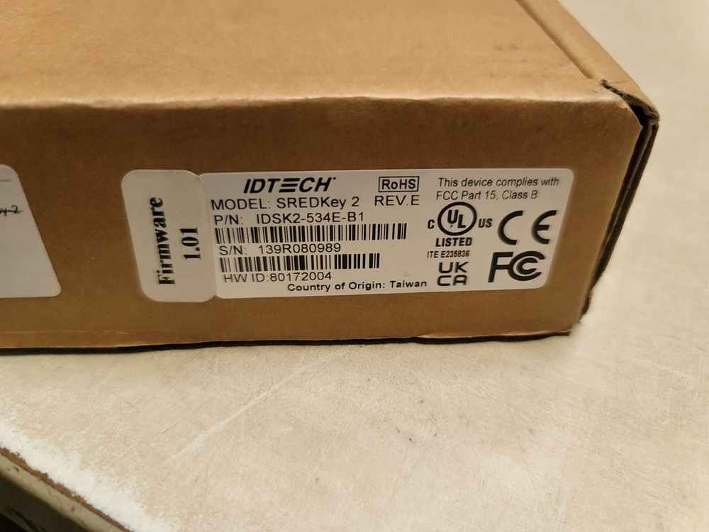 SRedkey 2 With MSR, USB KB Enhanced Format (IDSK2-534E) NOB