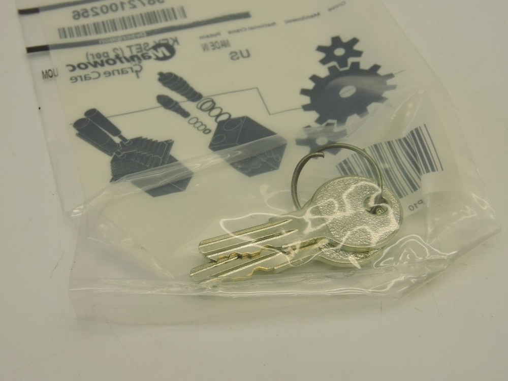 Manitowoc 9872100256 Key Set (Pair) NEW