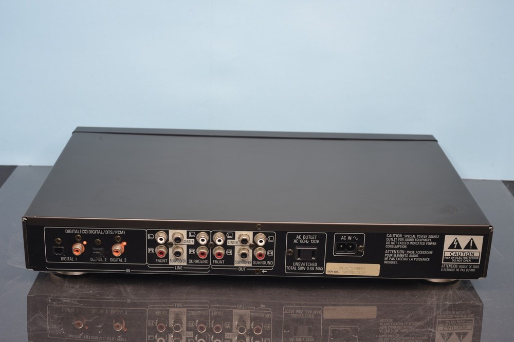 Technics SH-AC500D Digital Surround Processor Dolby AC-3 DTS w/ Remote, Manual +