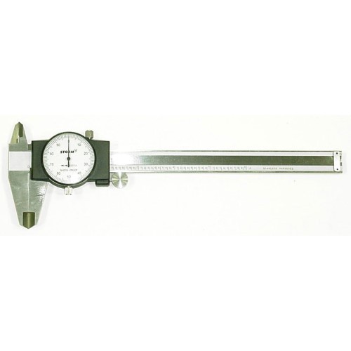 Central Tools 3C101 STORM Dial Caliper Range 0-6”