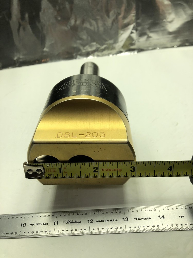 3/4" CRITERION DBL-203 Adjustable Boring Head with 1" Shank