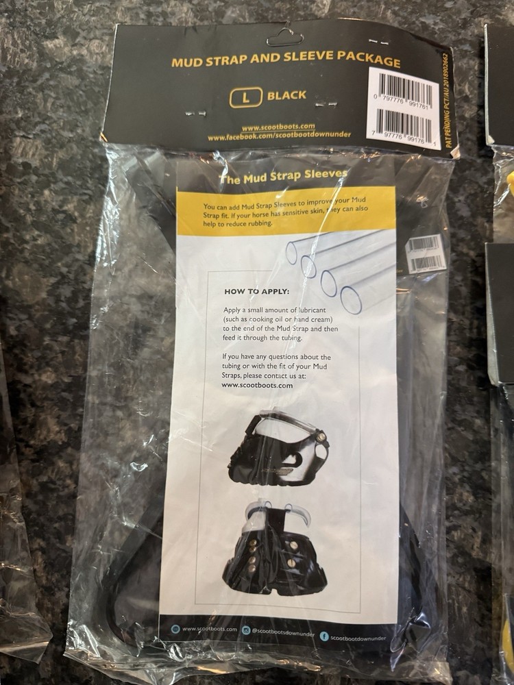 Scoot Boot Mud Strap Pack Pick Color Size New