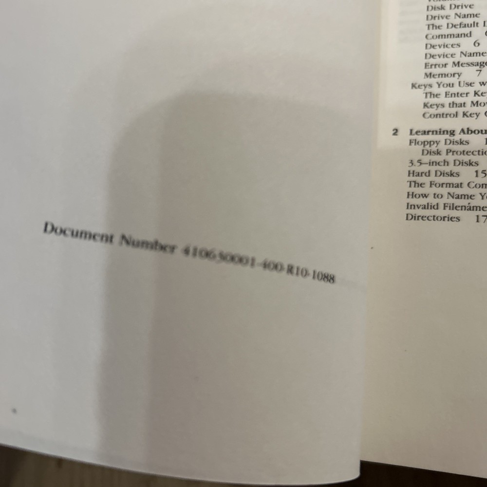 VINTAGE 1988 MICROSOFT MS-DOS USER'S GUIDE AND USER'S REFERENCE MANUAL NICE!