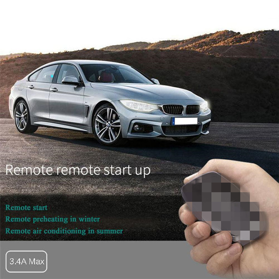 Keyless Entry Car Ignition Switch Engine Start Push Button Starter Remote Kit