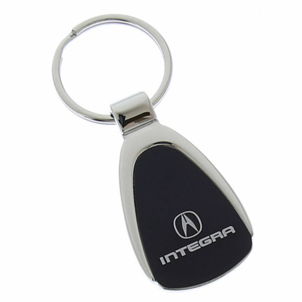 Acura Integra Tear Drop Key Ring (Black)