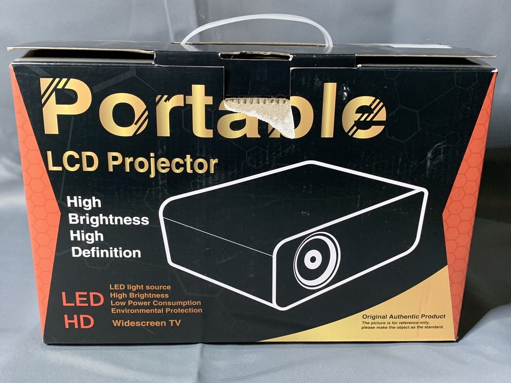 Portable LCD Projector PC PS5 HDMI USB
