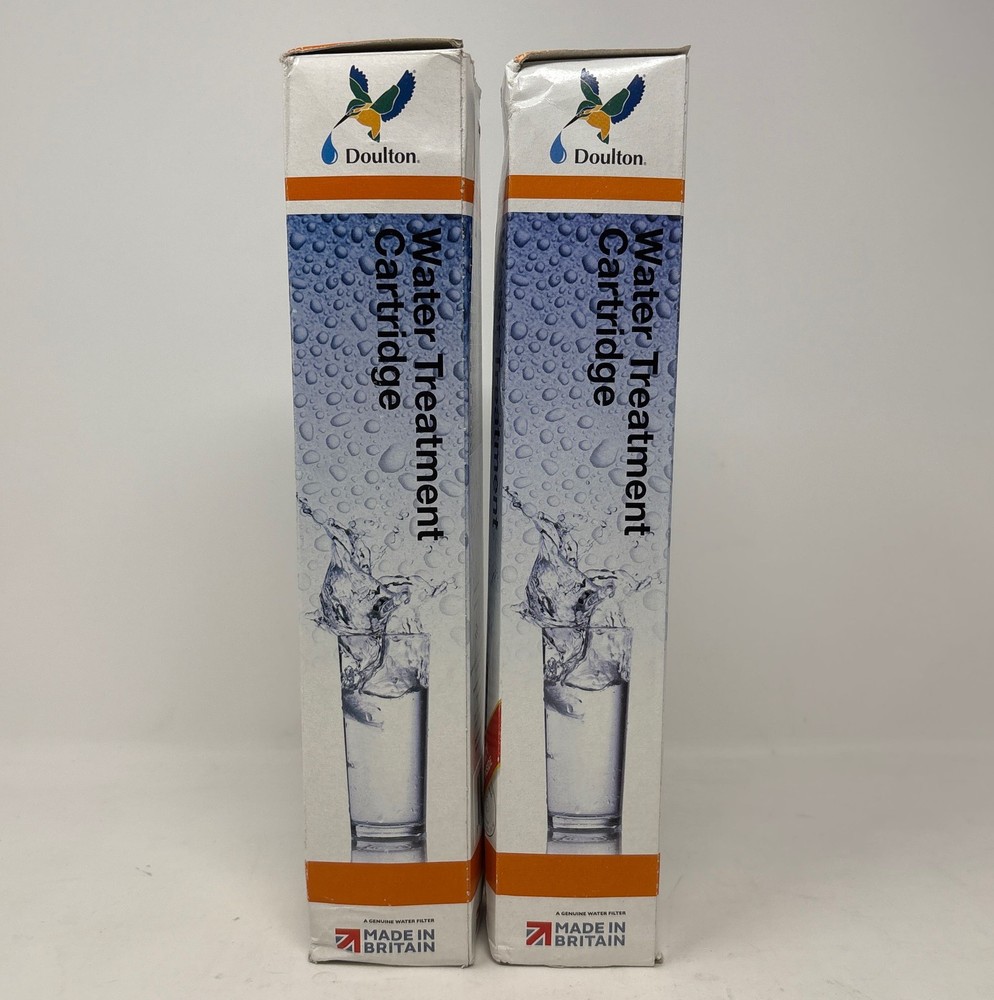 Doulton 10in Ceramic Filter Candles BSP Thread White 2-Pack