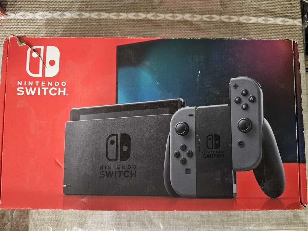 Nintendo Switch 32GB Handheld System - Gray With Extras