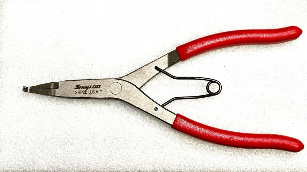 Like new - Snap On SRP2B 90° Tip High Leverage Transmission Snap Ring Pliers