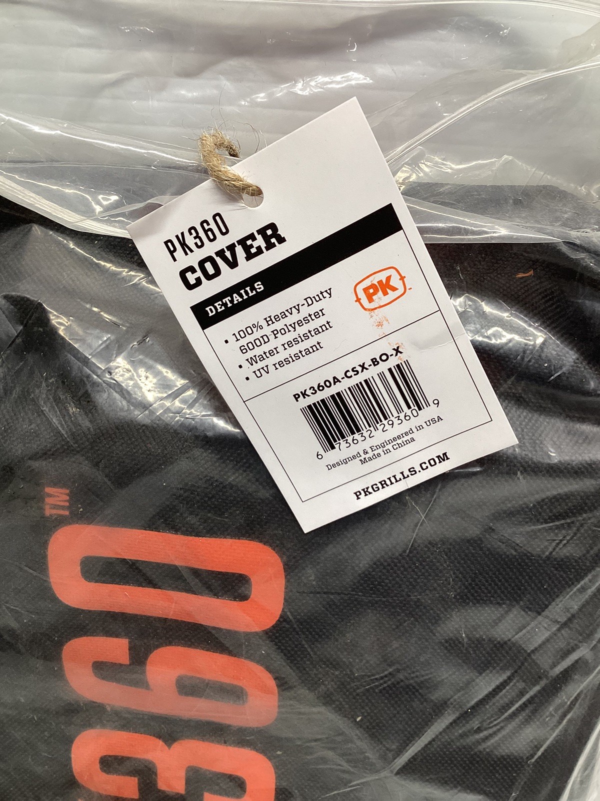 PK Grills 360 Charcoal BBQ Grill Cover PK360A CSX BO X