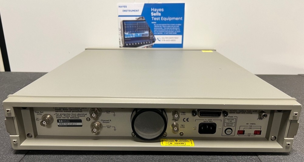 HP / Agilent 3245A Universal Source Function Generator, Calibrated til 10/2025!