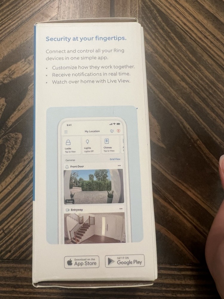 Ring Doorbell Pro - Silver - New -Open Box