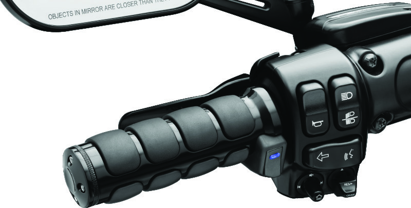 Kuryakyn 6473 Heated ISO-Grips Black