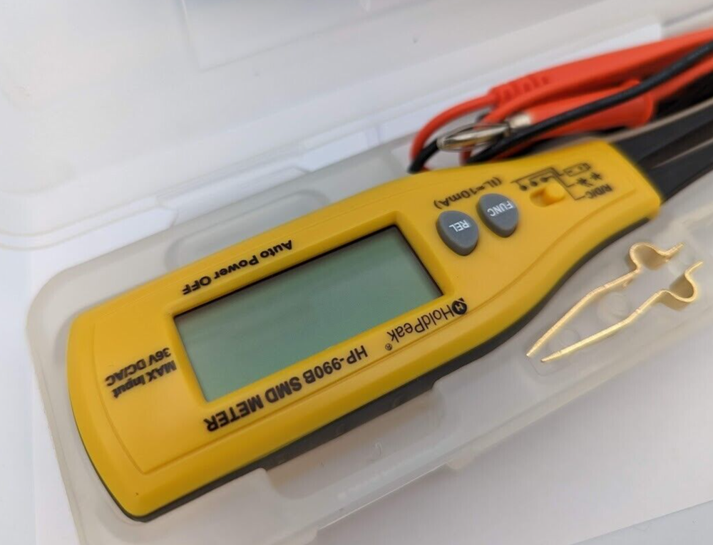 HP-990B Auto Range SMD (Surface Mounted Device) Meter Resistor Capacitor Tester